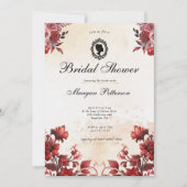 Wildblume Floral Spring Brautparty Einladung (Vorderseite)