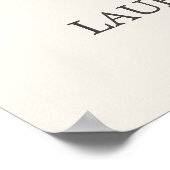 Wildblume Floral Wedding Begrüßungszeichen Poster (Ecke)