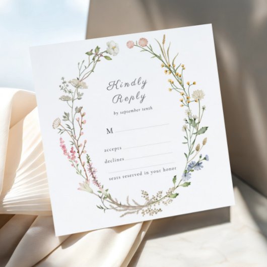 Wildblume Floral Wedding Greenery Freundly Antwort
