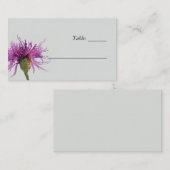 Wildblume Floral Wedding Platzkarte (Vorne/Hinten)