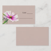 Wildblume Floral Wedding Platzkarte (Vorne/Hinten)