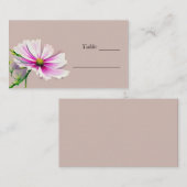 Wildblume Floral Wedding Platzkarte (Vorne/Hinten)