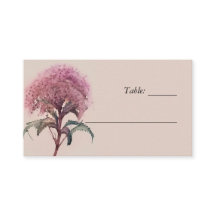 Wildblume Floral Wedding Platzkarte