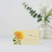 Wildblume Floral Wedding Platzkarte (Stehend Vorderseite)