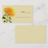 Wildblume Floral Wedding Platzkarte (Vorne/Hinten)