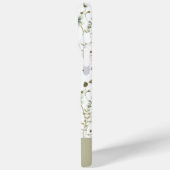 Wildblume floraler Personalisierter Name Case-Mate iPhone Hülle (Rückseite / Links)