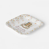 Wildblume Florals Storybooks Brautparty Party Pappteller (Gewinkelt)