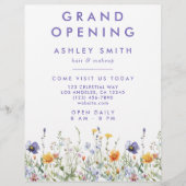 Wildblume Flyer (Vorne)