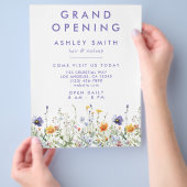 Wildblume Flyer (Hand)