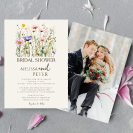 Wildblume Foto Einladung