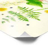 Wildblume Fotodruck (Ecke)