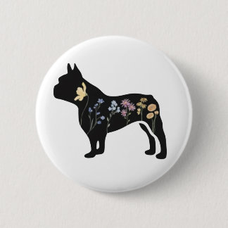Wildblume French Bulldog Button