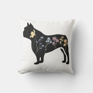 Wildblume French Bulldog Kissen