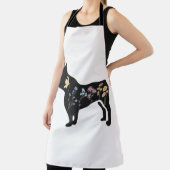 Wildblume French Bulldog Schürze (InSitu)