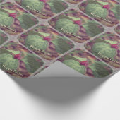 Wildblume Frohe Ostern Geschenkpapier (Ecke)
