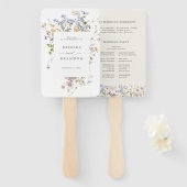 Wildblume Frühjahr 2010 Fächer (Vorne und Hinten)