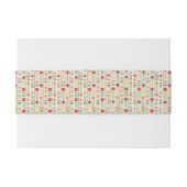 Wildblume Frühjahr Einladungsbanderole (Rückseitenbeispiel)