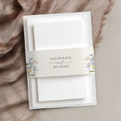 Wildblume Frühjahr Einladungsbanderole