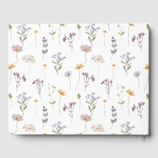 Wildblume Frühjahr Gästebuch (Rückseite)