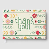 Wildblume Frühjahr Gästebuch (Vorderseite)