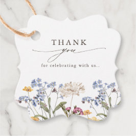 Wildblume Frühjahr Geschenkanhänger