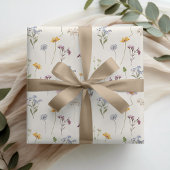 Wildblume Frühjahr Geschenkpapier