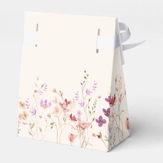 Wildblume Frühjahr Geschenkschachtel (Rückseite)