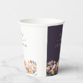 Wildblume Frühjahr Pappbecher (Rechts)