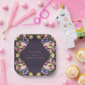 Wildblume Frühjahr Pappteller (Party)