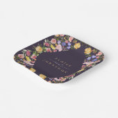 Wildblume Frühjahr Pappteller (Gewinkelt)