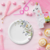 Wildblume Frühjahr Pappteller (Party)