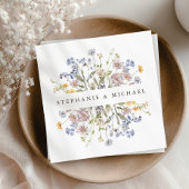 Wildblume Frühjahr Serviette