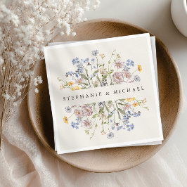 Wildblume Frühjahr Serviette