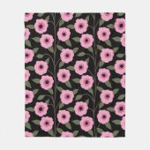 Wildblume Frühjahr Wiesen Blumengarten Grüne Fleecedecke (Vorderseite)