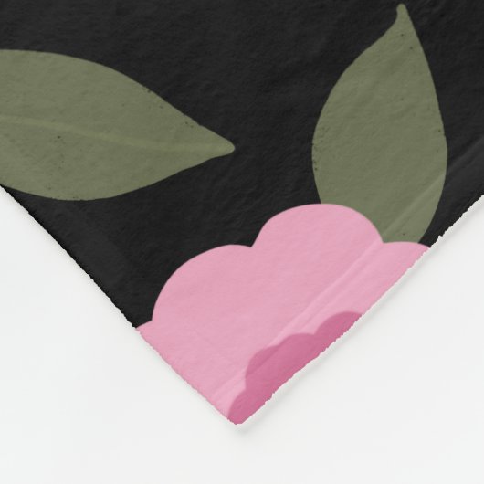 Wildblume Frühjahr Wiesen Blumengarten Grüne Fleecedecke (Ecke)