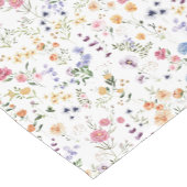 Wildblume Frühling im Grünen Kurzer Tischläufer (Ecke)