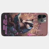 Wildblume für Badger lesen Case-Mate iPhone Hülle (Rückseite (Horizontal))