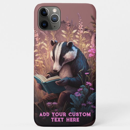 Wildblume für Badger lesen Case-Mate iPhone Hülle (Rückseite)