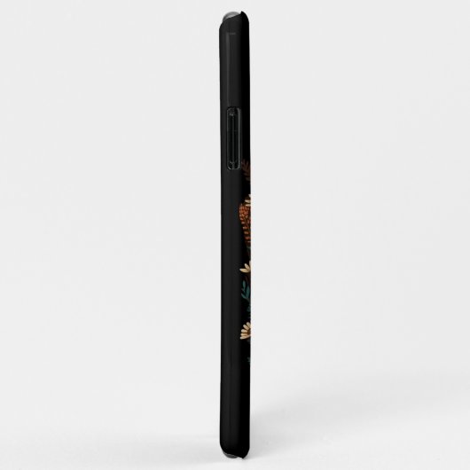 Wildblume für Badger Sitting Cup Case-Mate iPhone Hülle (Hinten/Rechts)