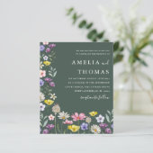 Wildblume für grüne Blumenzwiebeln (Stehend Vorderseite)