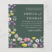 Wildblume für grüne Blumenzwiebeln (Vorderseite)