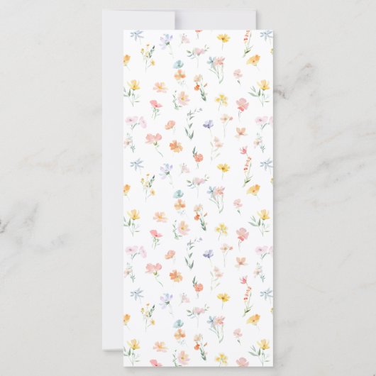 Wildblume für Hochzeiten in farbenfrohen Wiesen-Bl (Rückseite)