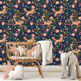 Wildblume für Holzfuchs Tapete