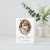 Wildblume für immer in unseren Herzogskarten Visitenkarte (Stehend Vorderseite)