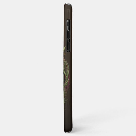 Wildblume für Libellenfliegen Case-Mate iPhone Hülle (Hinten/Links)