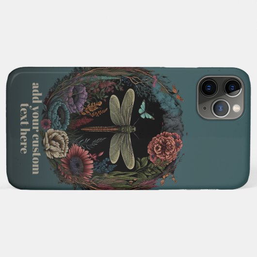 Wildblume für Libellenfliegen Case-Mate iPhone Hülle (Rückseite (Horizontal))