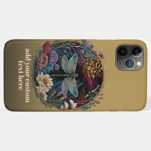 Wildblume für Libellenfliegen Case-Mate iPhone Hülle (Rückseite (Horizontal))