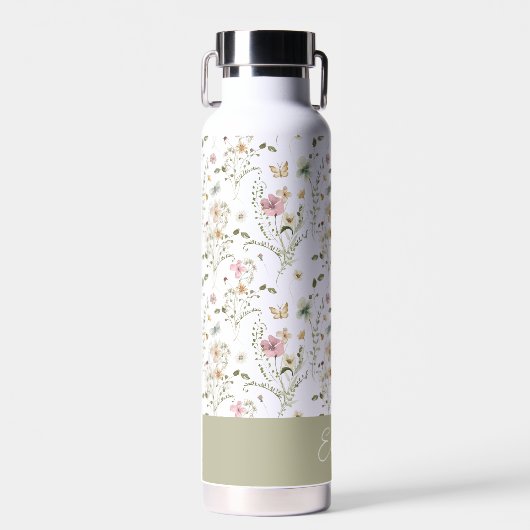 Wildblume für Personalisierte Blumen Trinkflasche (Vorne)