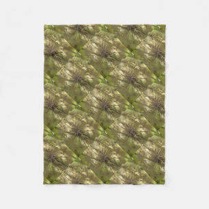 Wildblume für Samenleiter Fleecedecke