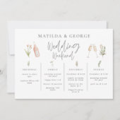 Wildblume für Wasserfarben (Vorderseite)